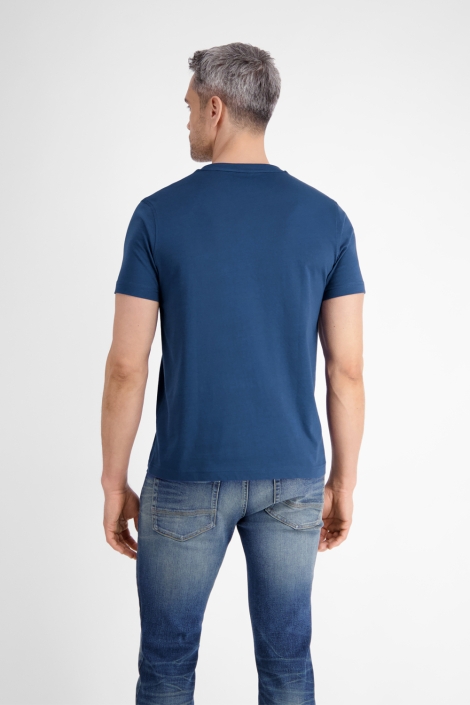 Lerros t-shirt/serafino 1/2 arm